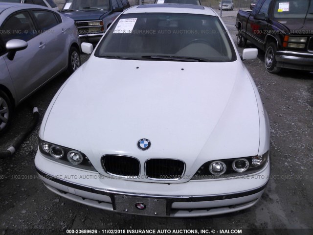 WBADD6323VBW12983 - 1997 BMW 528 I AUTOMATIC WHITE photo 6