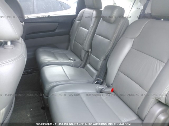 5FNRL5H39GB050370 - 2016 HONDA ODYSSEY SE GRAY photo 8