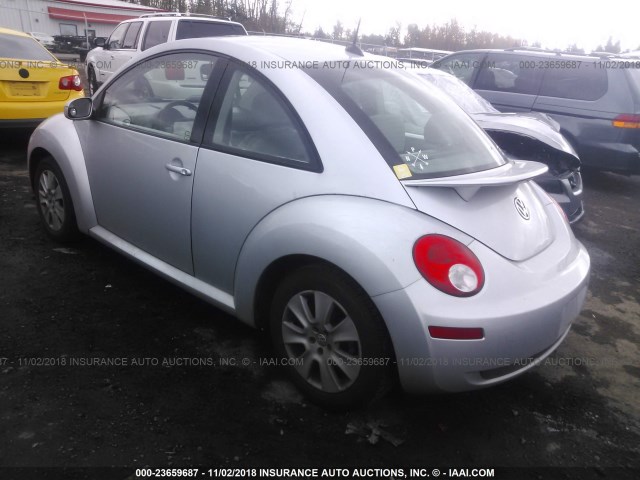 3VWRW31C78M513168 - 2008 VOLKSWAGEN NEW BEETLE S/SE SILVER photo 3