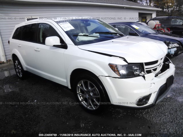 3C4PDCEG6FT698880 - 2015 DODGE JOURNEY R/T WHITE photo 1