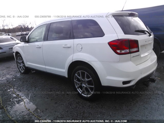 3C4PDCEG6FT698880 - 2015 DODGE JOURNEY R/T WHITE photo 3