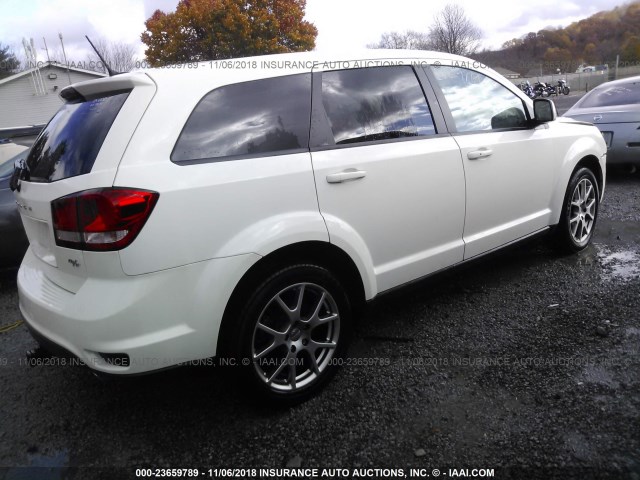 3C4PDCEG6FT698880 - 2015 DODGE JOURNEY R/T WHITE photo 4