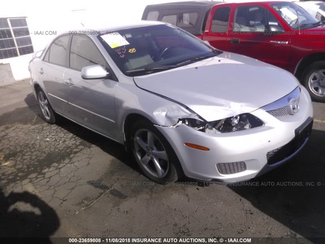 1YVHP80D065M29032 - 2006 MAZDA 6 S SILVER photo 1