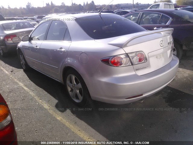 1YVHP80D065M29032 - 2006 MAZDA 6 S SILVER photo 3