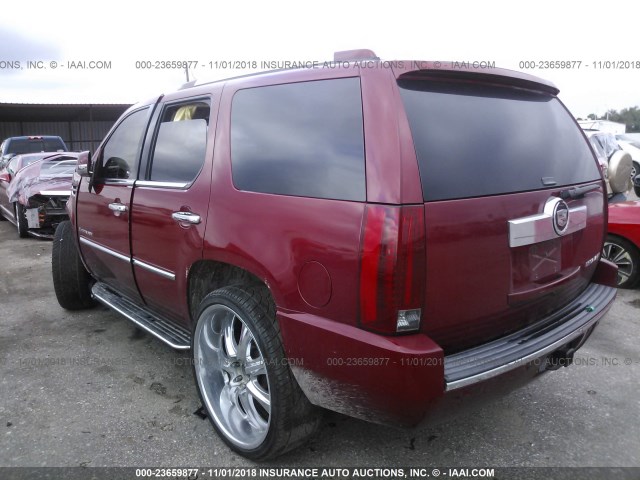 1GYEC63857R396041 - 2007 CADILLAC ESCALADE LUXURY MAROON photo 3