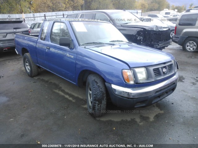 1N6DD26S9WC379837 - 1998 NISSAN FRONTIER KING CAB XE/KING CAB SE BLUE photo 1