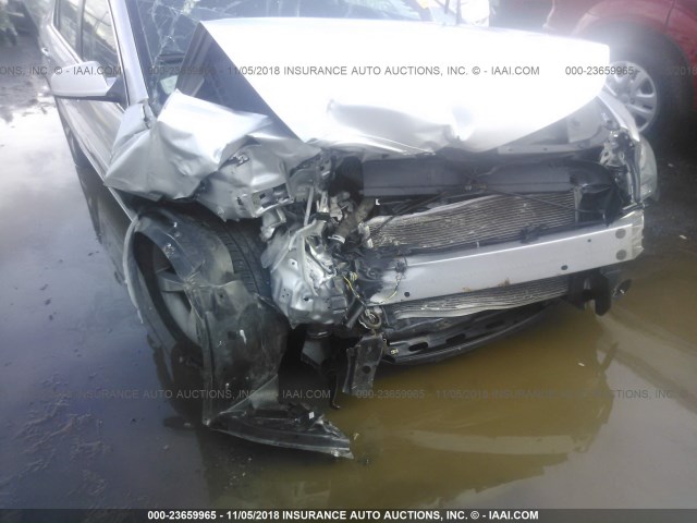 1G1ZC5E06CF289738 - 2012 CHEVROLET MALIBU 1LT SILVER photo 6