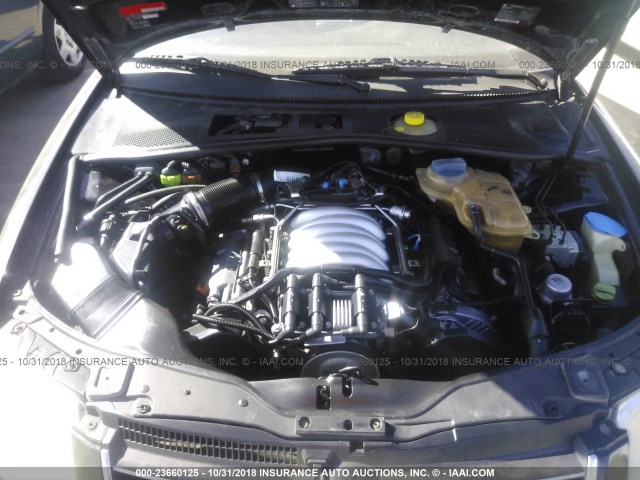 WVWRH63B91E158695 - 2001 VOLKSWAGEN PASSAT GLX 黑色 照片 10