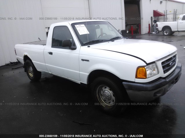 1FTYR10U93PA99320 - 2003 FORD RANGER WHITE photo 1