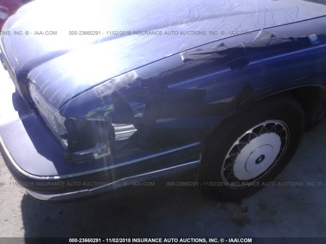 1G4HP52L5SH545985 - 1995 BUICK LESABRE CUSTOM BLUE photo 6