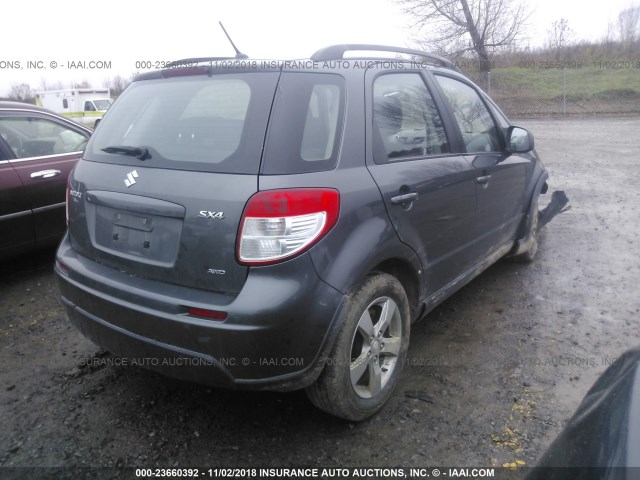 JS2YB5A3XC6303054 - 2012 SUZUKI SX4 GRAY photo 4