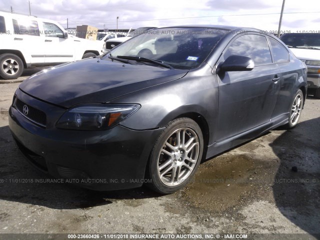 JTKDE177360068709 - 2006 TOYOTA SCION TC 灰色 照片 2