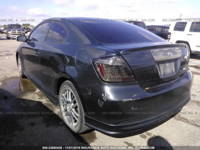 JTKDE177360068709 - 2006 TOYOTA SCION TC 灰色 照片 3