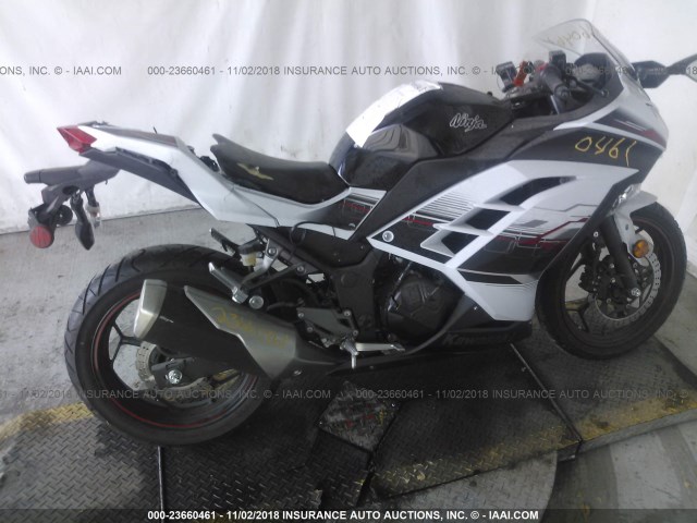 JKAEX8A18EA004347 - 2014 KAWASAKI EX300 A WHITE photo 8