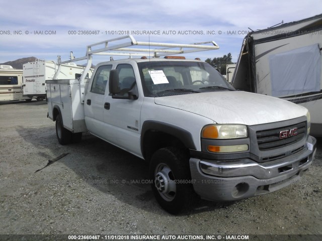 1GDJC33U76F147655 - 2006 GMC NEW SIERRA C3500 WHITE photo 1