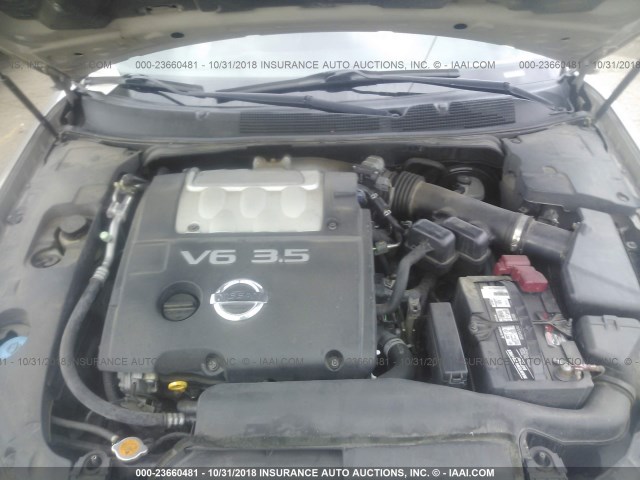 1N4BA41E56C832289 - 2006 NISSAN MAXIMA SE/SL GOLD photo 10