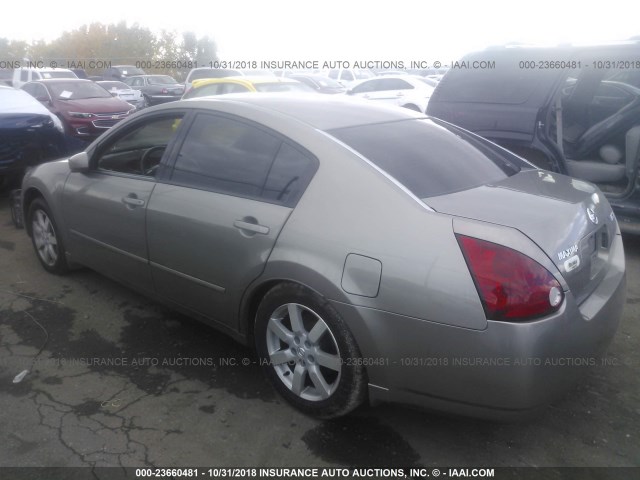 1N4BA41E56C832289 - 2006 NISSAN MAXIMA SE/SL GOLD photo 3