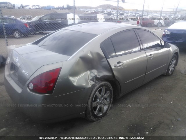 1N4BA41E56C832289 - 2006 NISSAN MAXIMA SE/SL GOLD photo 4