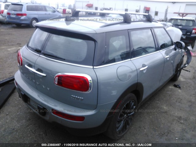 WMWLN5C52G2B34963 - 2016 MINI COOPER CLUBMAN GRAY photo 4