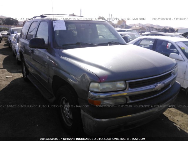 1GNEK13T41J152457 - 2001 CHEVROLET TAHOE K1500 BLACK photo 1