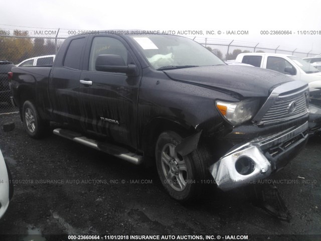 5TFUM5F12DX042931 - 2013 TOYOTA TUNDRA DOUBLE CAB SR5 BLACK photo 1