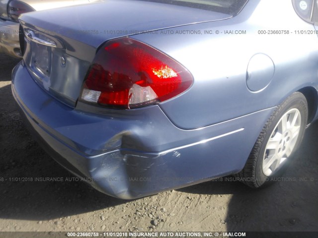 1FAFP5223YG188104 - 2000 FORD TAURUS LX 蓝色 照片 6