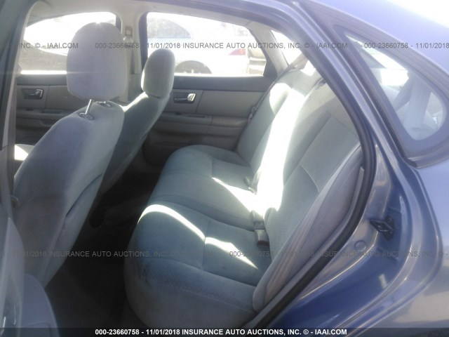 1FAFP5223YG188104 - 2000 FORD TAURUS LX 蓝色 照片 8