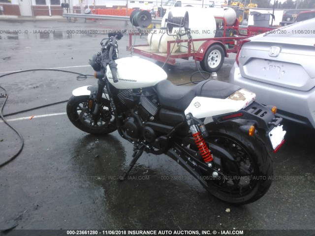 1HD4NCG19JC510719 - 2018 HARLEY-DAVIDSON XG750A STREET ROD WHITE photo 3