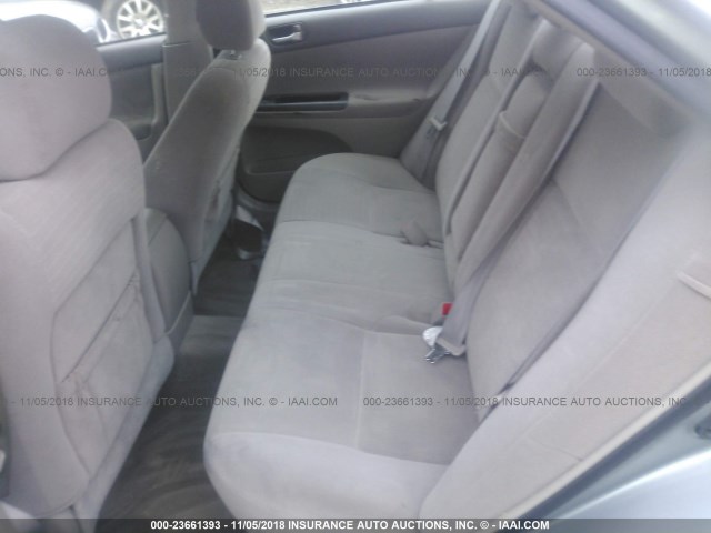 4T1BF32K96U627588 - 2006 TOYOTA CAMRY LE/XLE/SE SILVER photo 8