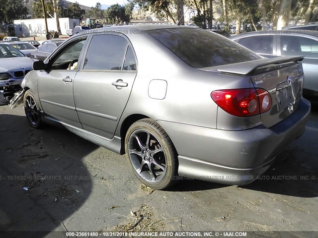 1NXBR30E47Z866486 - 2007 TOYOTA COROLLA CE/LE/S GRAY photo 3