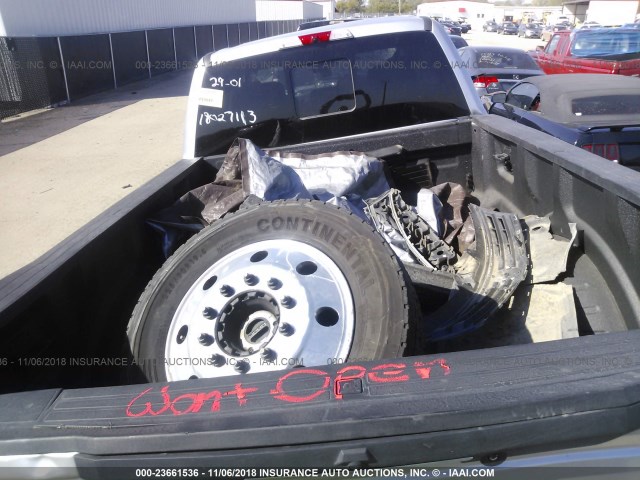 1FT8W4DT7HED65917 - 2017 FORD F450 SUPER DUTY SILVER photo 8