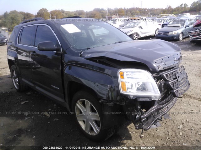 2CTFLSE53B6255550 - 2011 GMC TERRAIN SLE BLACK photo 1