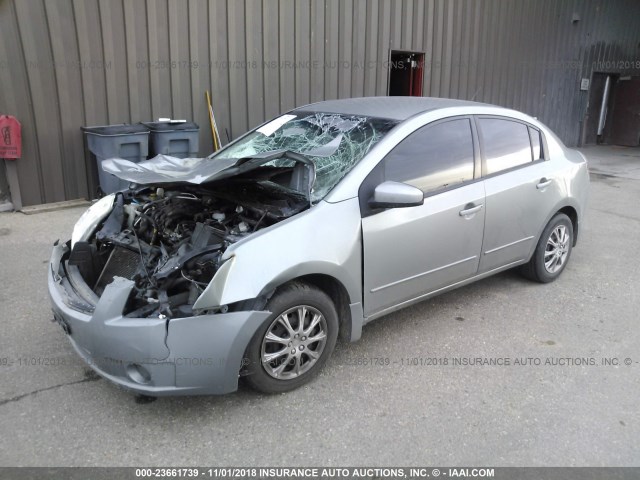 3N1AB61E58L666705 - 2008 NISSAN SENTRA 2.0/2.0S/2.0SL GRAY photo 2