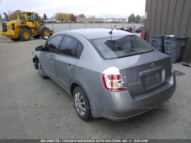 3N1AB61E58L666705 - 2008 NISSAN SENTRA 2.0/2.0S/2.0SL GRAY photo 3