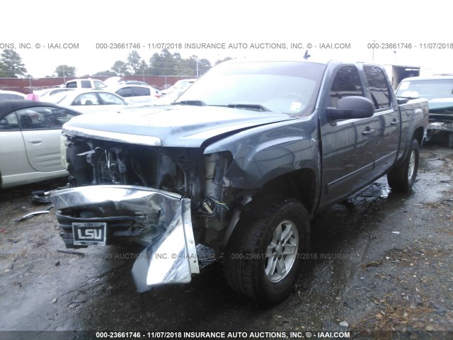 2GTEK13M471696929 - 2007 GMC NEW SIERRA K1500 GRAY photo 2