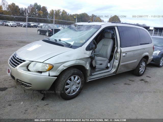 2A4GP54L36R628929 - 2006 CHRYSLER TOWN & COUNTRY TOURING GOLD photo 2