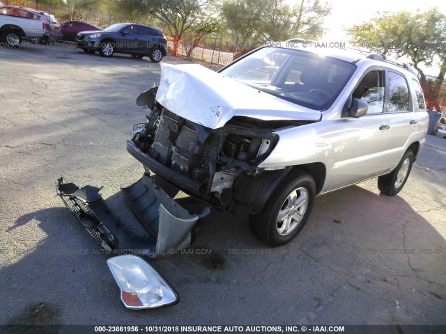 KNDJE723797613226 - 2009 KIA SPORTAGE LX/EX SILVER photo 2