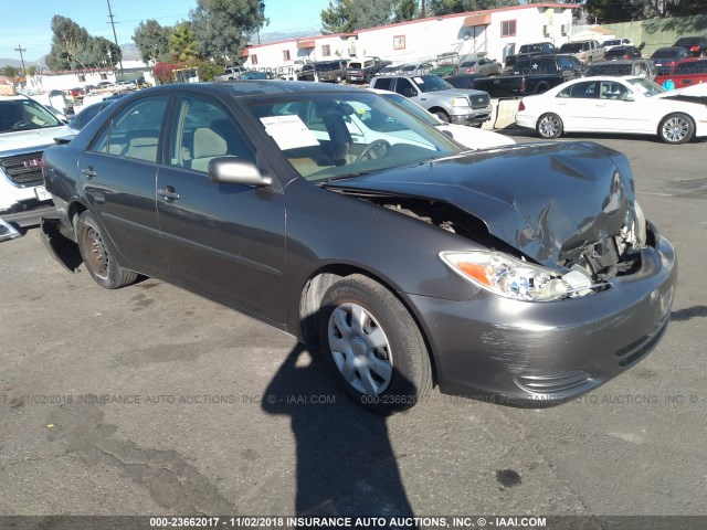 4T1BE32K82U555294 - 2002 TOYOTA CAMRY LE/XLE/SE BROWN photo 1