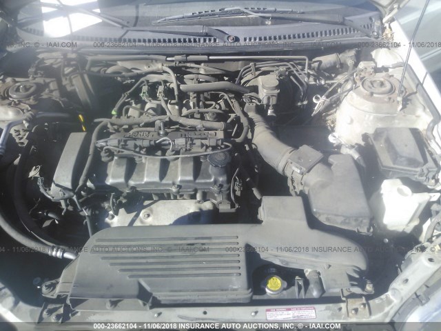 JM1BJ225210476360 - 2001 MAZDA PROTEGE LX/ES ბეჟი ფოტო 10