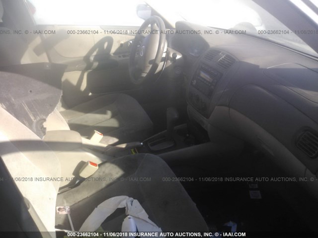 JM1BJ225210476360 - 2001 MAZDA PROTEGE LX/ES ბეჟი ფოტო 5