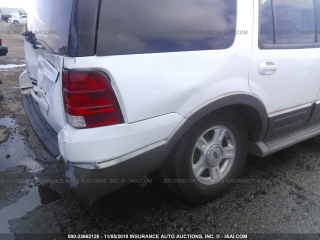 1FMFU17L93LC06081 - 2003 FORD EXPEDITION EDDIE BAUER WHITE photo 6