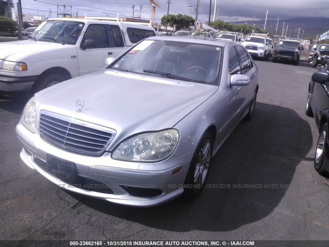 WDBNG70JX6A483954 - 2006 MERCEDES-BENZ S 430 SILVER photo 2