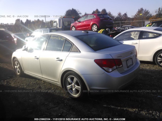 1G1PE5SB7G7192717 - 2016 CHEVROLET CRUZE LIMITED LT SILVER photo 3