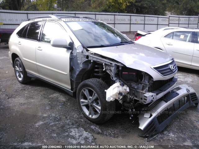 JTJGW31U760002706 - 2006 LEXUS RX 400 GOLD photo 1