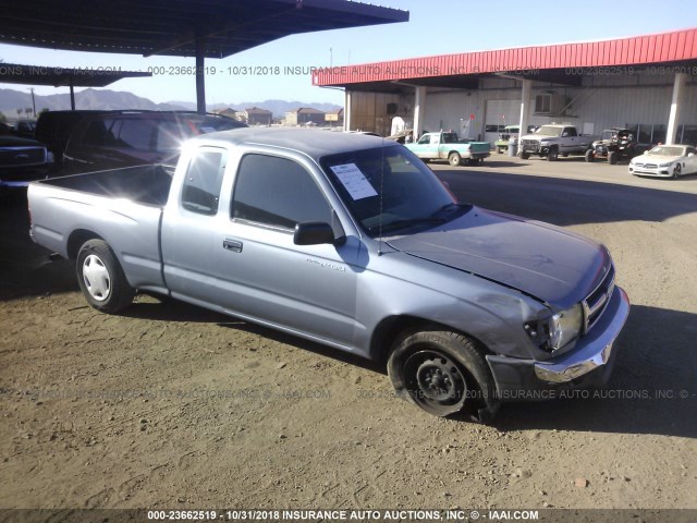 4TAVN52N5WZ040412 - 1998 TOYOTA TACOMA XTRACAB BLUE photo 1