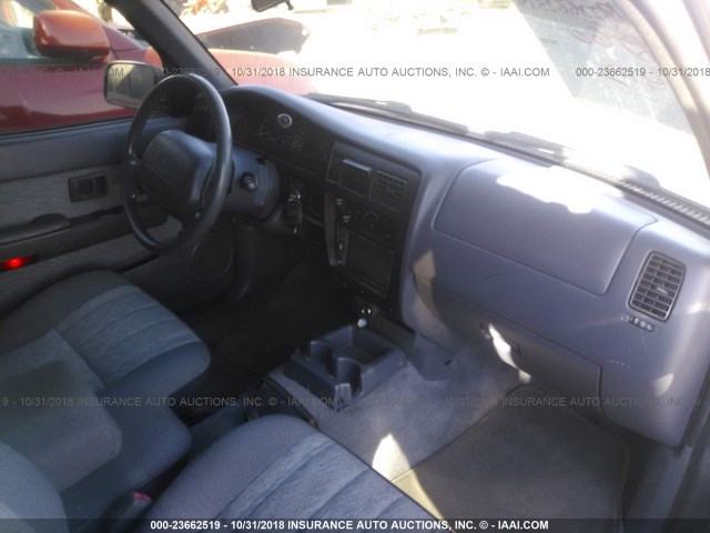 4TAVN52N5WZ040412 - 1998 TOYOTA TACOMA XTRACAB BLUE photo 5