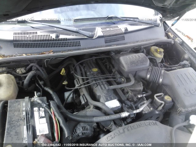 1J4GW48S74C225881 - 2004 JEEP GRAND CHEROKEE LAREDO/COLUMBIA/FREEDOM 黑色 照片 10