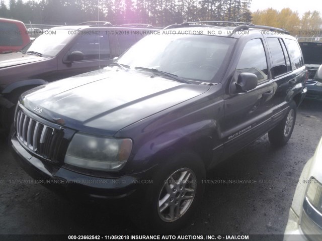 1J4GW48S74C225881 - 2004 JEEP GRAND CHEROKEE LAREDO/COLUMBIA/FREEDOM 黑色 照片 2