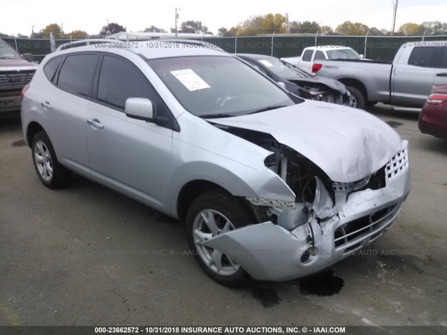 JN8AS5MTXAW029265 - 2010 NISSAN ROGUE S/SL/KROM SILVER photo 1