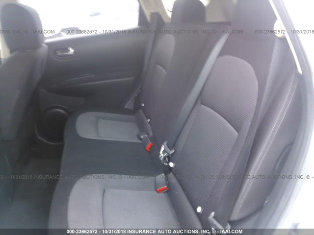 JN8AS5MTXAW029265 - 2010 NISSAN ROGUE S/SL/KROM SILVER photo 8